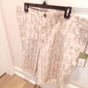 Goodfellow & Co. Men's Big&Tall Size 42 Beige Pinapple Patterned Shorts …